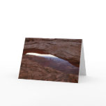 Mesa Arch from Canyonlands National Park Card