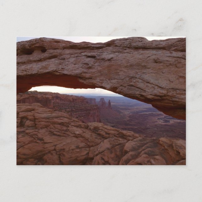 Mesa Arch from Canyonlands National Park Postcard (Front)