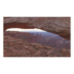 Mesa Arch I from Canyonlands National Park Rectangular Sticker