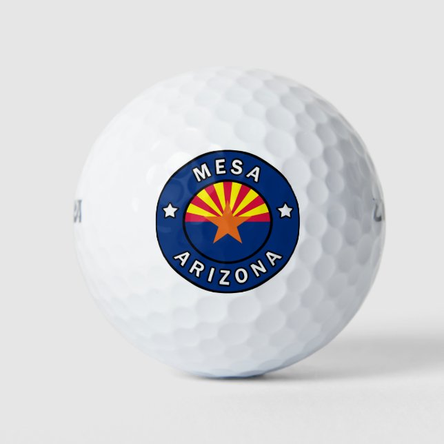 Mesa Arizona Golf Balls (Front)