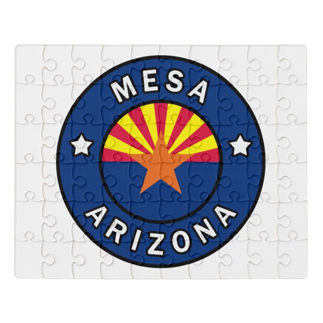 Mesa Arizona Jigsaw Puzzle (Puzzle Horizontal)