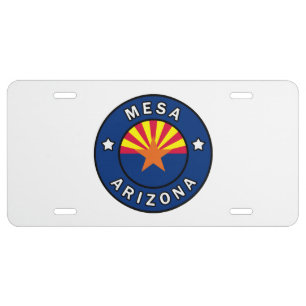 Mesa Arizona License Plate