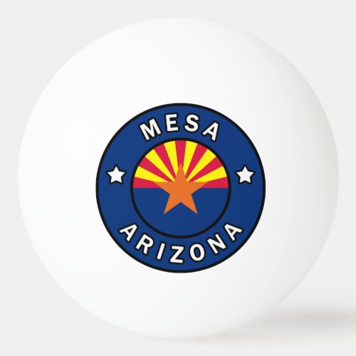 Mesa Arizona Ping Pong Ball