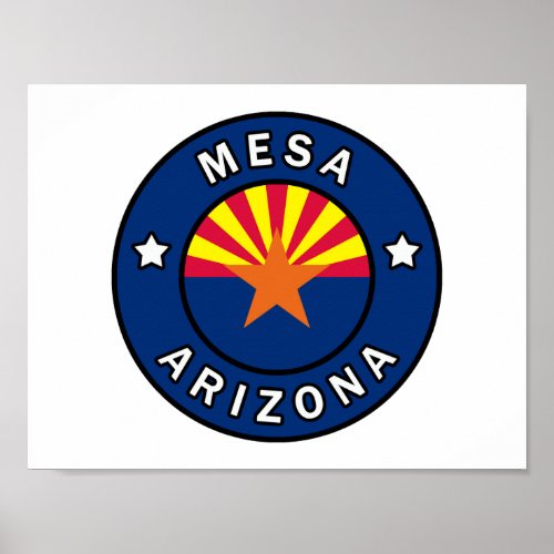 Mesa Arizona Poster