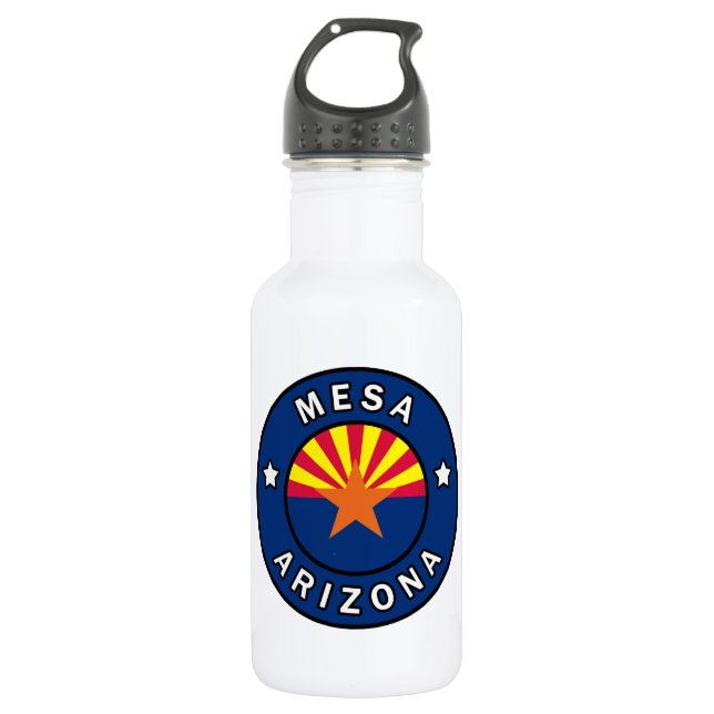 Mesa Arizona Stainless Steel Water Bottle (Front)