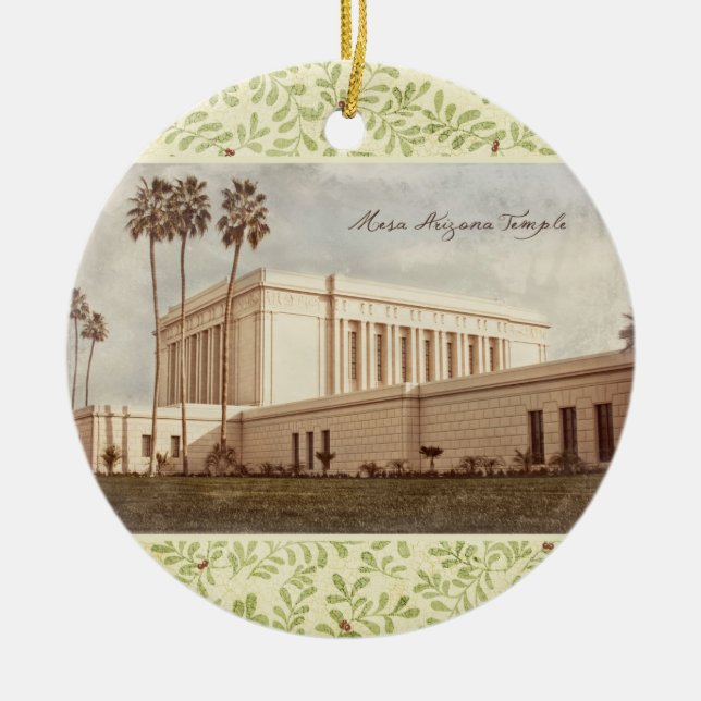 Mesa Arizona Temple Ornament (Front)