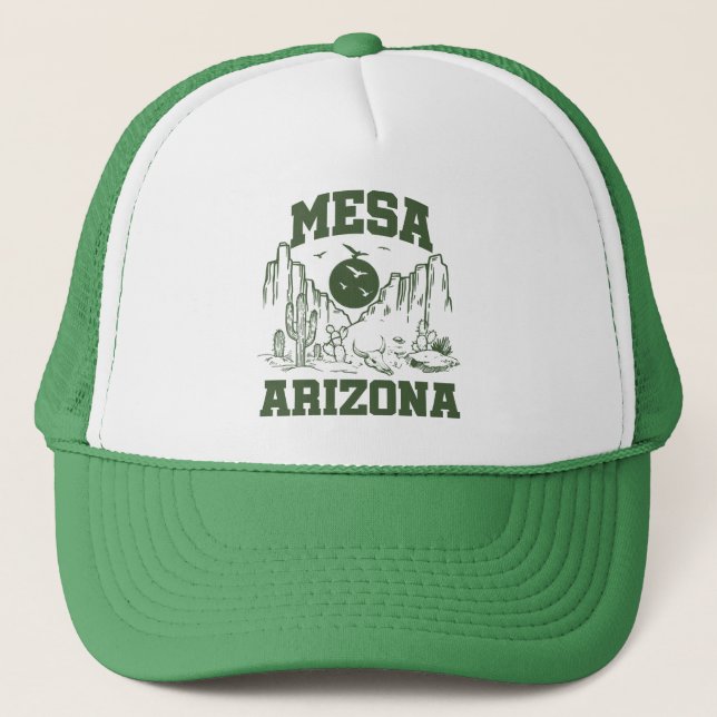 Mesa,Arizona Trucker Hat (Front)