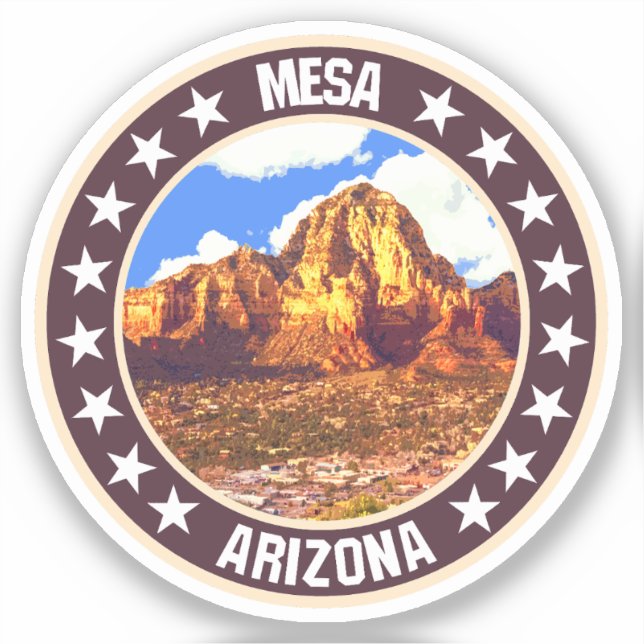 Mesa                                               sticker (Front)