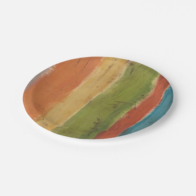 Mesa Strata I Paper Plates (Angled)