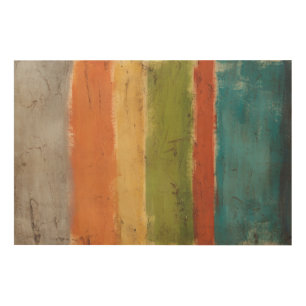 Mesa Strata I Wood Wall Art
