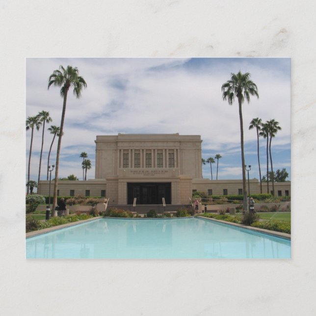 Mesa Temple Postcard (Front)