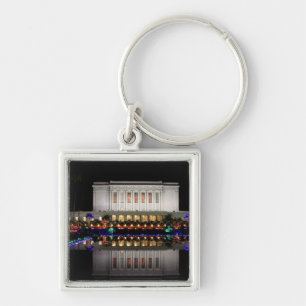 Mesa Temple reflection Keychain