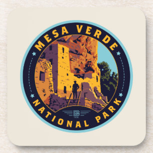 Mesa Verde National Park Beverage Coaster
