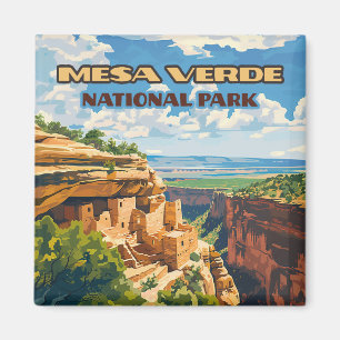 Mesa Verde National Park Colorado Cliff House Magnet