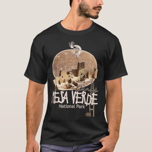 Mesa Verde National Park Colorado Souvenir Anasazi T_Shirt