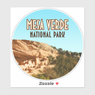 Mesa Verde National Park Colorado Sticker