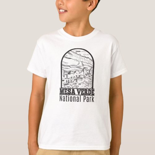 Mesa Verde National Park Colorado Vintage  T_Shirt