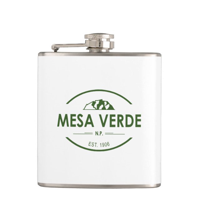 Mesa Verde National Park Flask (Front)