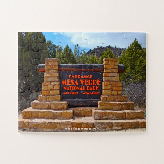 Mesa Verde National Park Jigsaw Puzzle (Horizontal)
