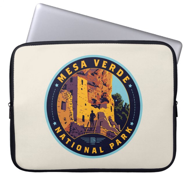 Mesa Verde National Park Laptop Sleeve (Front)