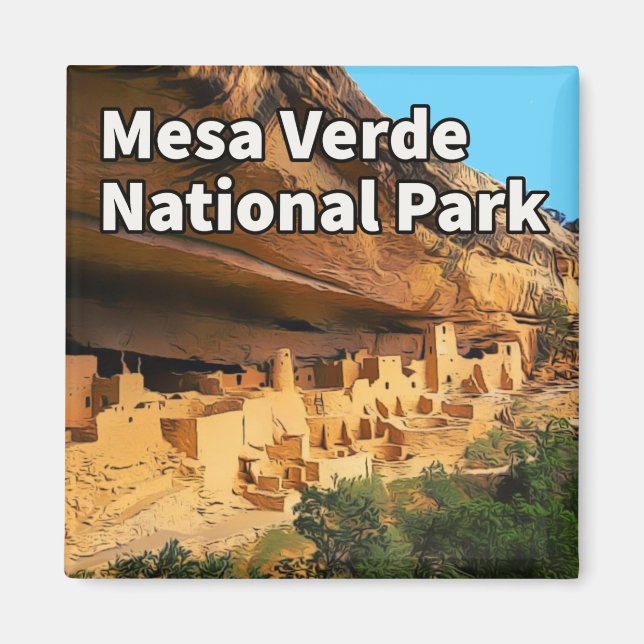 Mesa Verde National Park Magnet (Front)