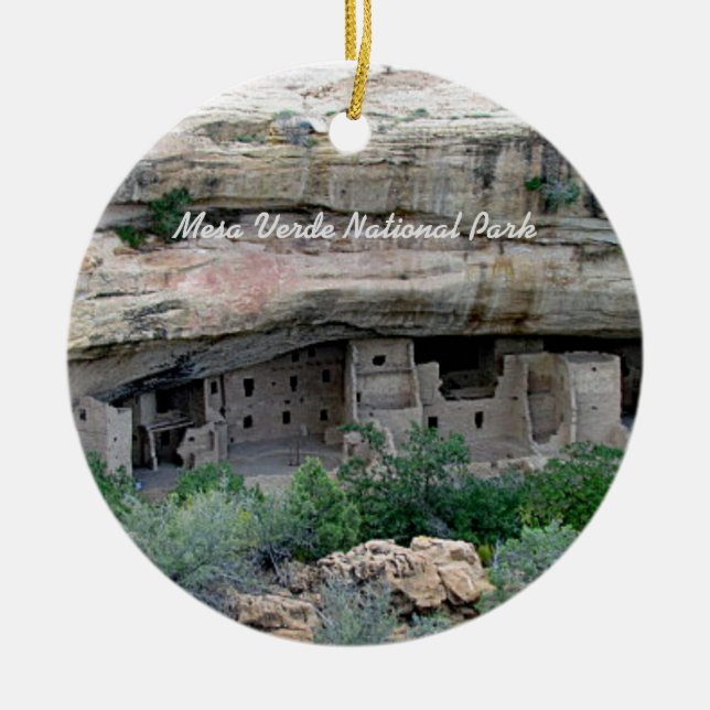Mesa Verde National Park ornament (Front)