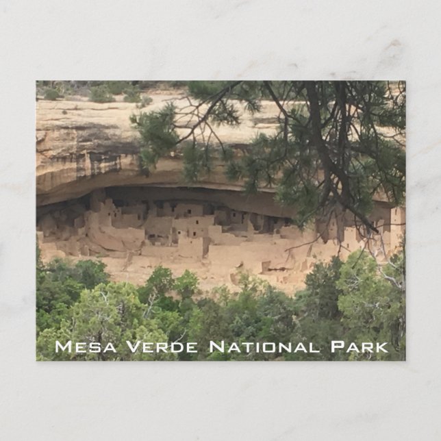 Mesa Verde National Park Postcard (Front)