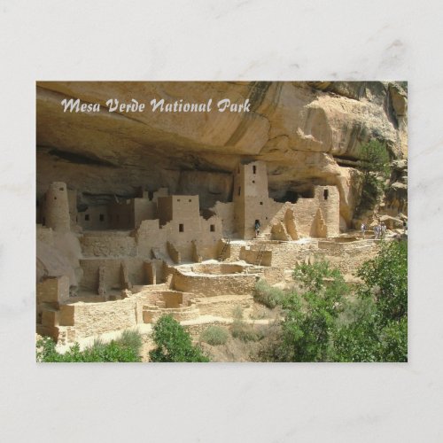 Mesa Verde National Park Postcard