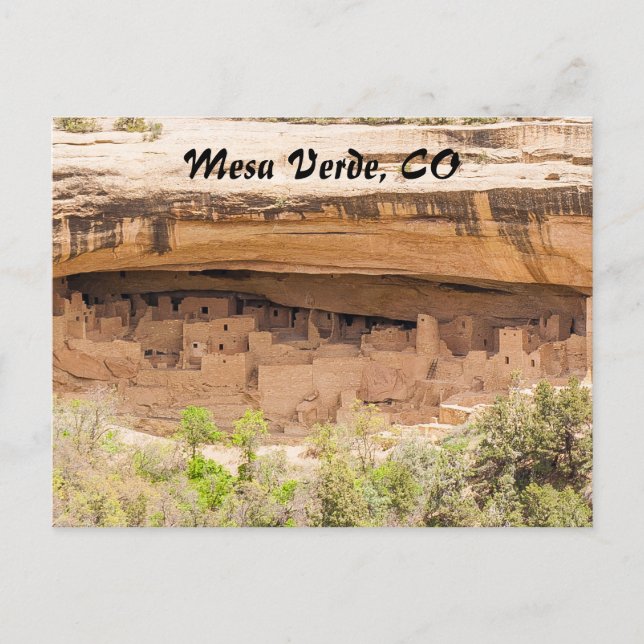 Mesa Verde National Park Postcard (Front)