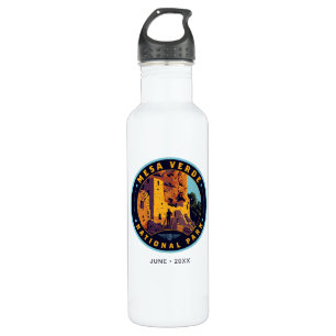 Mesa Verde National Park Stainless Steel Water Bottle
