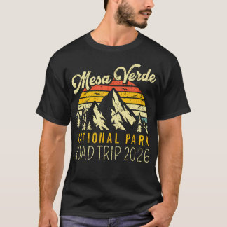 Mesa Verde National Park Traveling 2026 Road Trip T-Shirt
