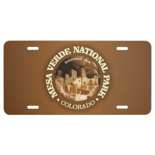 Mesa Verde NP2 License Plate