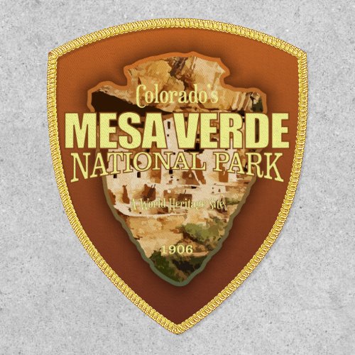 Mesa Verde NP arrowhead  Patch