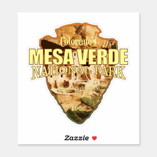 Mesa Verde NP arrowhead Sticker