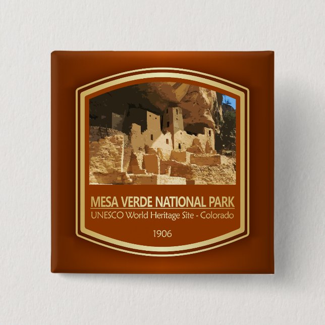 Mesa Verde NP (PF1) Button (Front)