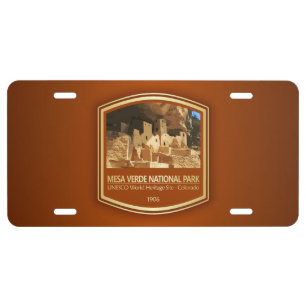 Mesa Verde NP (PF1) License Plate