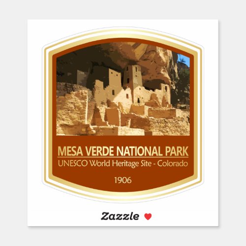 Mesa Verde NP PF1 Sticker