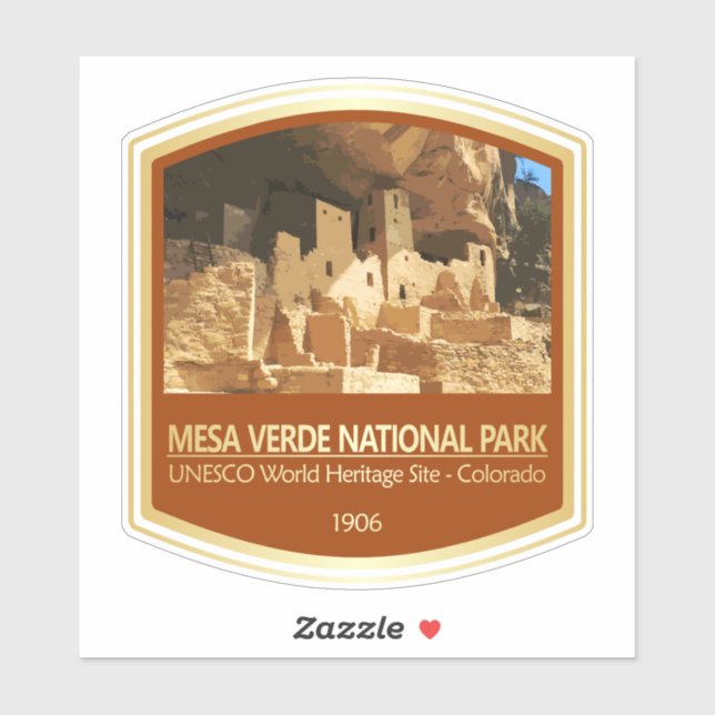 Mesa Verde NP (PF1) Sticker (Sheet)