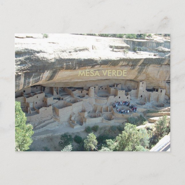 Mesa Verde Postcard (Front)