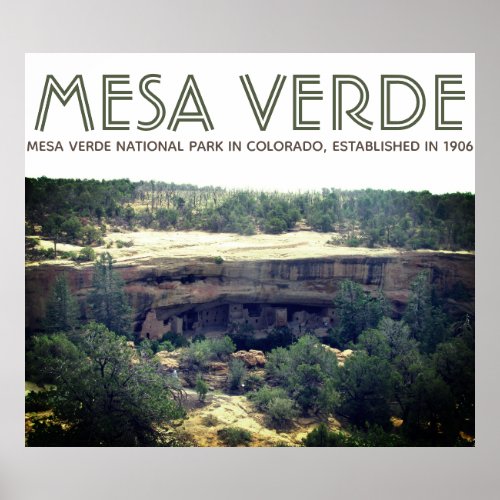Mesa Verde Poster