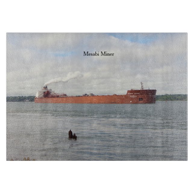 Mesabi Miner cutting board (Front)