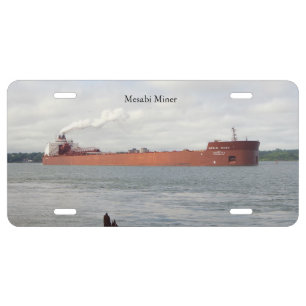 Mesabi Miner license plate