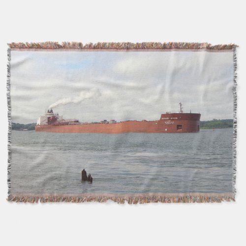 Mesabi Miner throw blanket