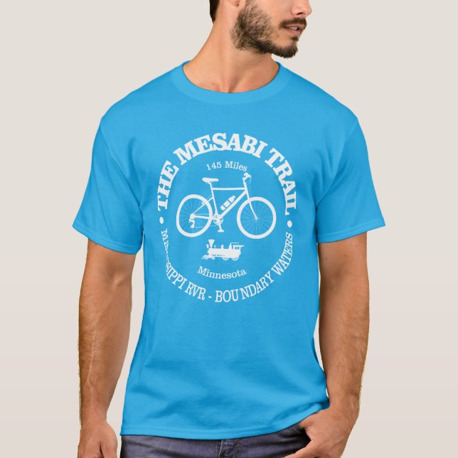 Mesabi Trail (cycling) T-Shirt (Front)