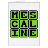 Mescaline, Hallucinogenic Drug (Front)