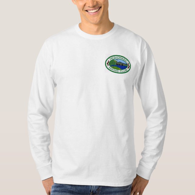 Meshomasic Hiking Club Men's Long-sleeve T-shirt (Front)