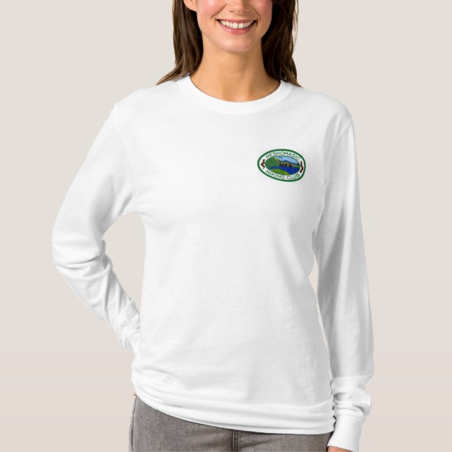 Meshomasic Hiking Club Women's Long-sleeve T-shirt (Front)