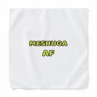Meshuga AF Dog Bandana