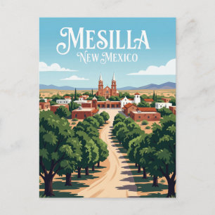 Mesilla USA Postcard