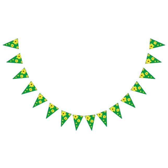Meskel Flower / Adey Abeba Ethiopian Flower Bunting Flags (All)